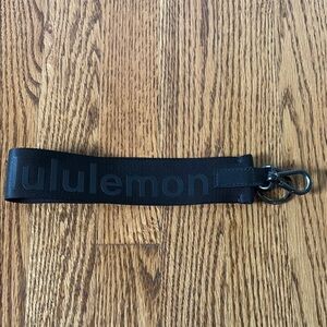 Lululemon Black Keychain